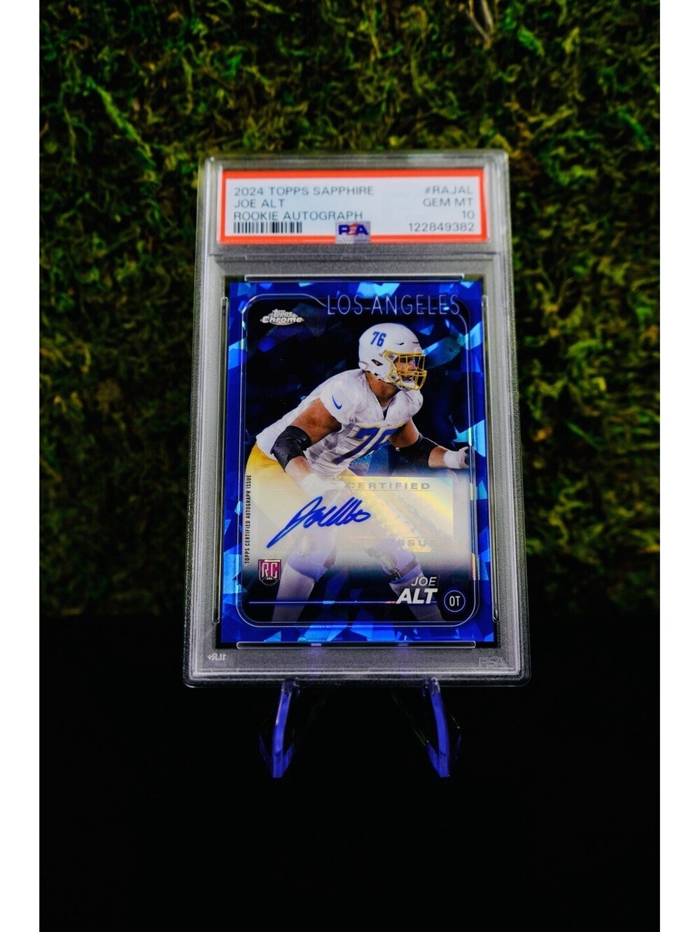 2024 Topps Sapphire “Joe Alt” RC Auto